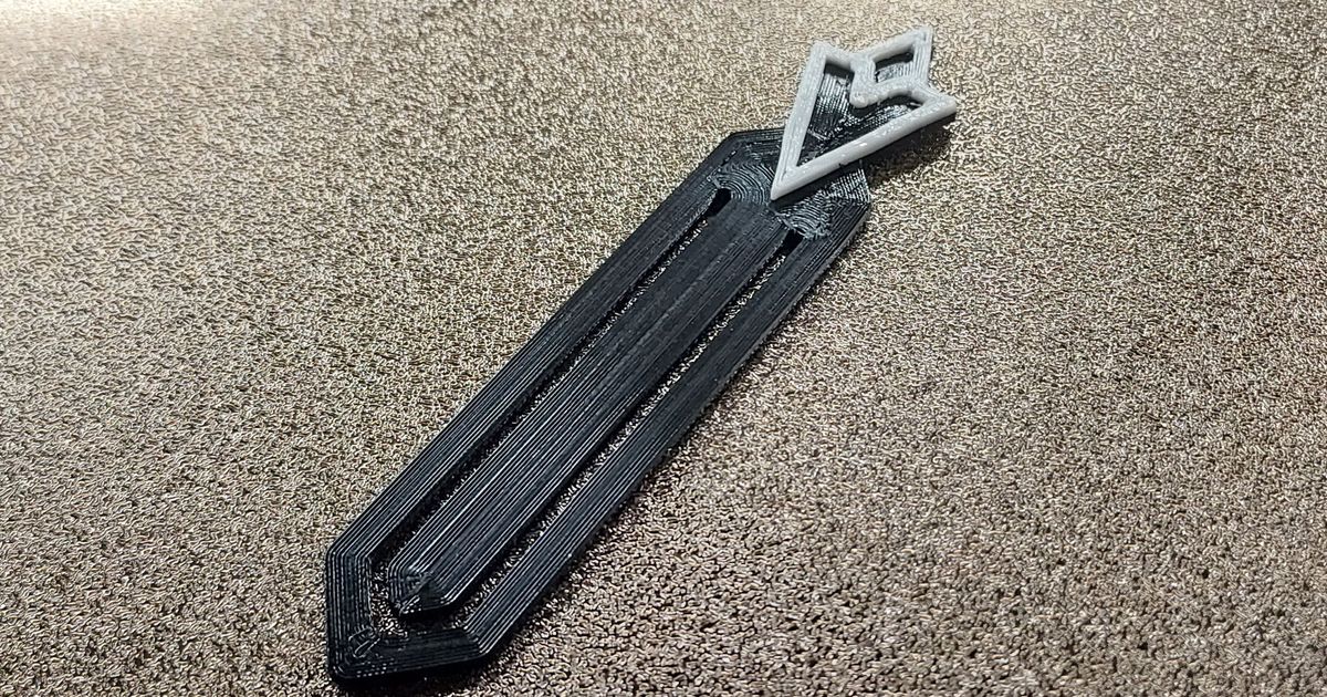 Skyrim Map Marker Bookmark by William Fischer | Download free STL model