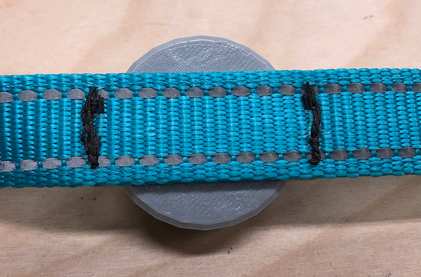 Apple AirTag Dog Collar Low profile, sealed, and durable by MST8K