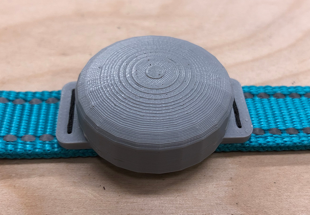 Apple AirTag Dog Collar Low profile, sealed, and durable by MST8K