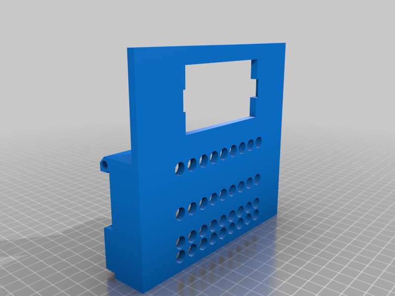 Din rail mount for a Stepper Motor Driver and Controller module by