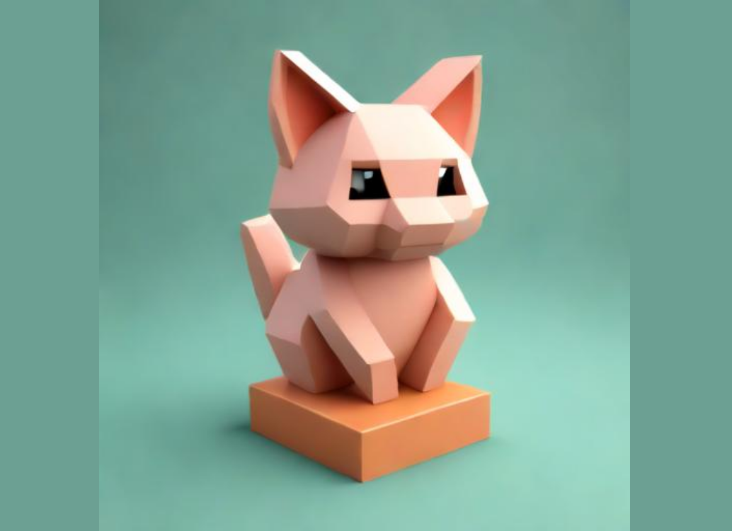 Lowpoly Pokemon - Mew