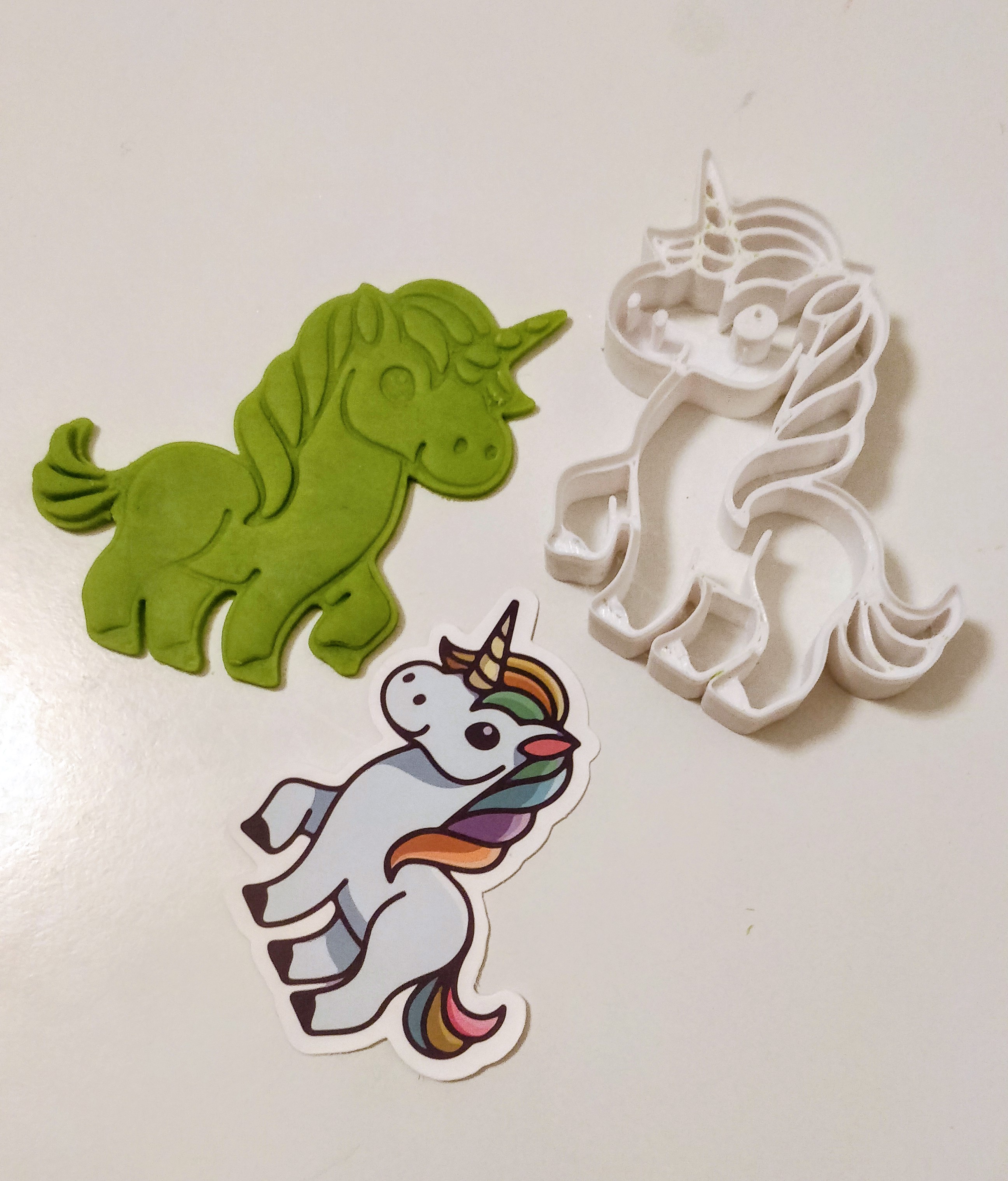 Unicorn cookie cutter by jendakolda | Download free STL model ...