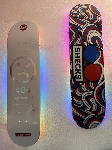 Skateboard Deck Wall Mount