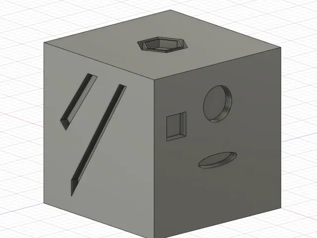 XYZ Torture Testcube 20mm