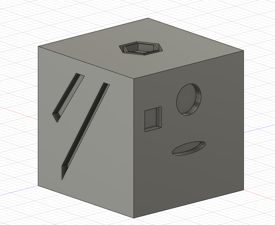 XYZ Torture Testcube 20mm