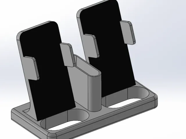 Weightless universal inclined holder