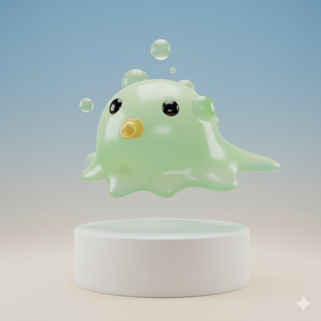 Bubbmon Digimon Creature Model
