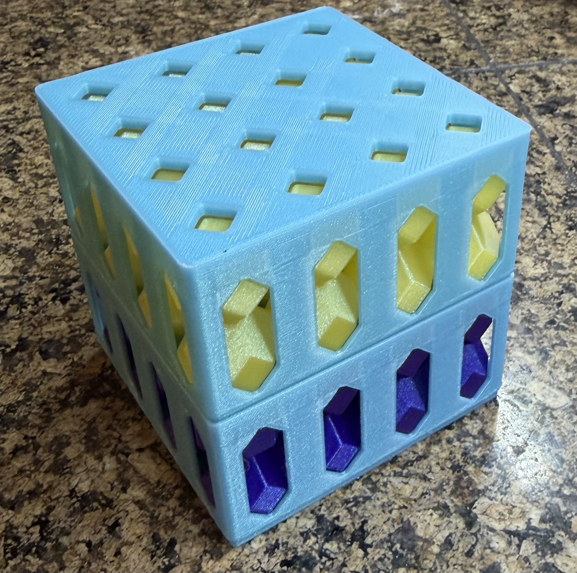 Puzzle/Storage Box for HedronStack