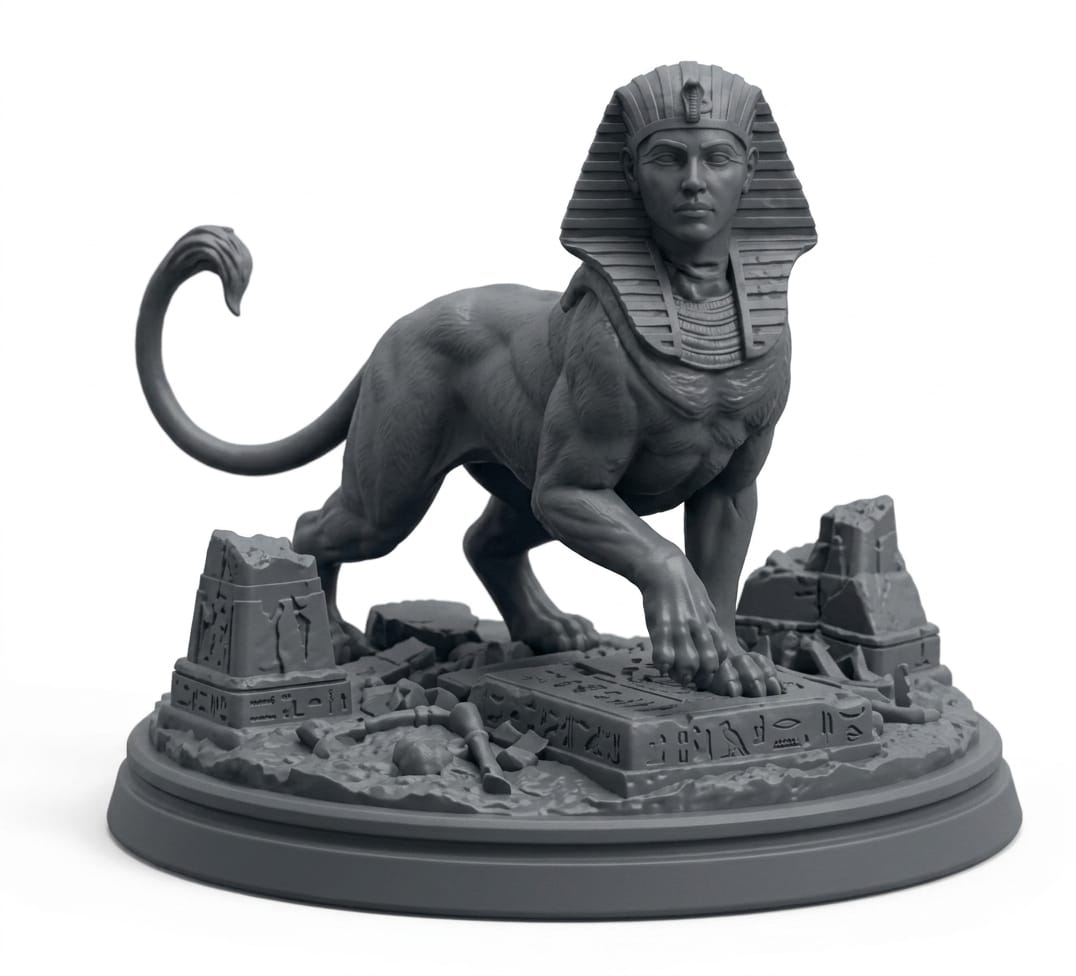 Sphinx Statue