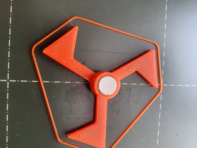 Triangle Extruder vizualizer rotation remix for 3x6mm magnets