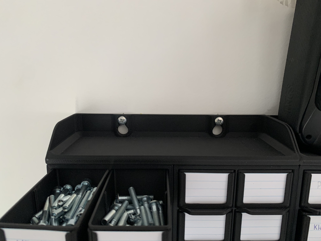 Wall Mount for Modular shelving system