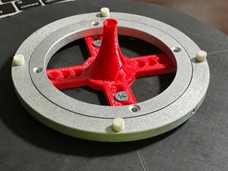 Small and simple turntable using 608 skate bearing #3DThursday #3DPrinting  « Adafruit Industries – Makers, hackers, artists, designers and engineers!