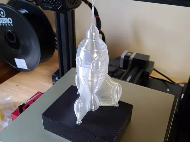 LED Base for GCrate Spiral Vase Rocket