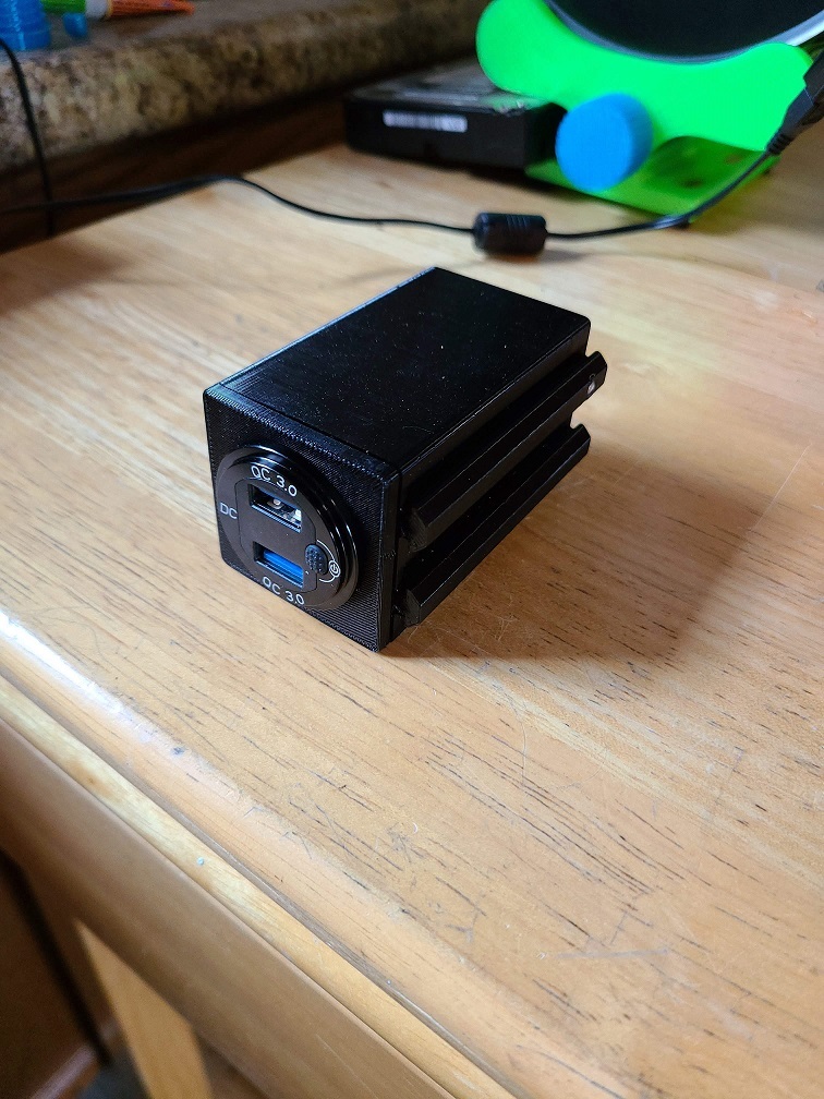 Ender 3 (Pro/V2) USB Socket Housing