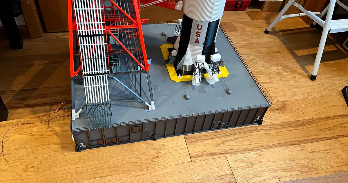 Apollo Launcher by bglasford1 | Download free STL model | Printables.com