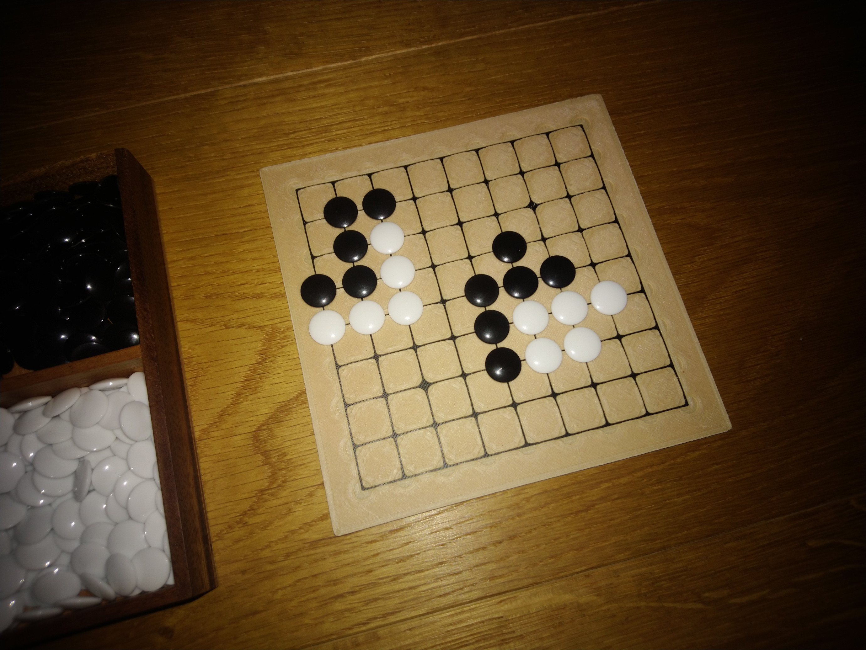 go / baduk / weiqi board 9x9