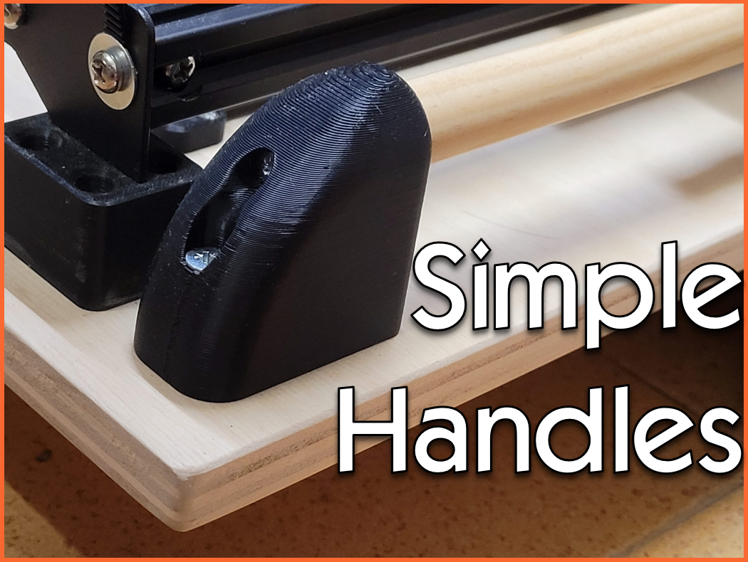 Simple Modular Handles - D18mm wood rod