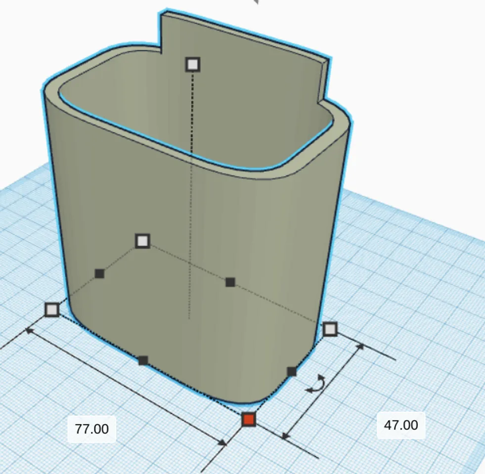 Ice Scoop basket/holder for Costway Ice Maker by David Z