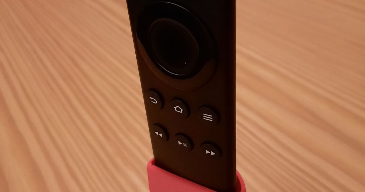 Amazon Fire TV Remote Holder by CocoxMilck Download free STL model