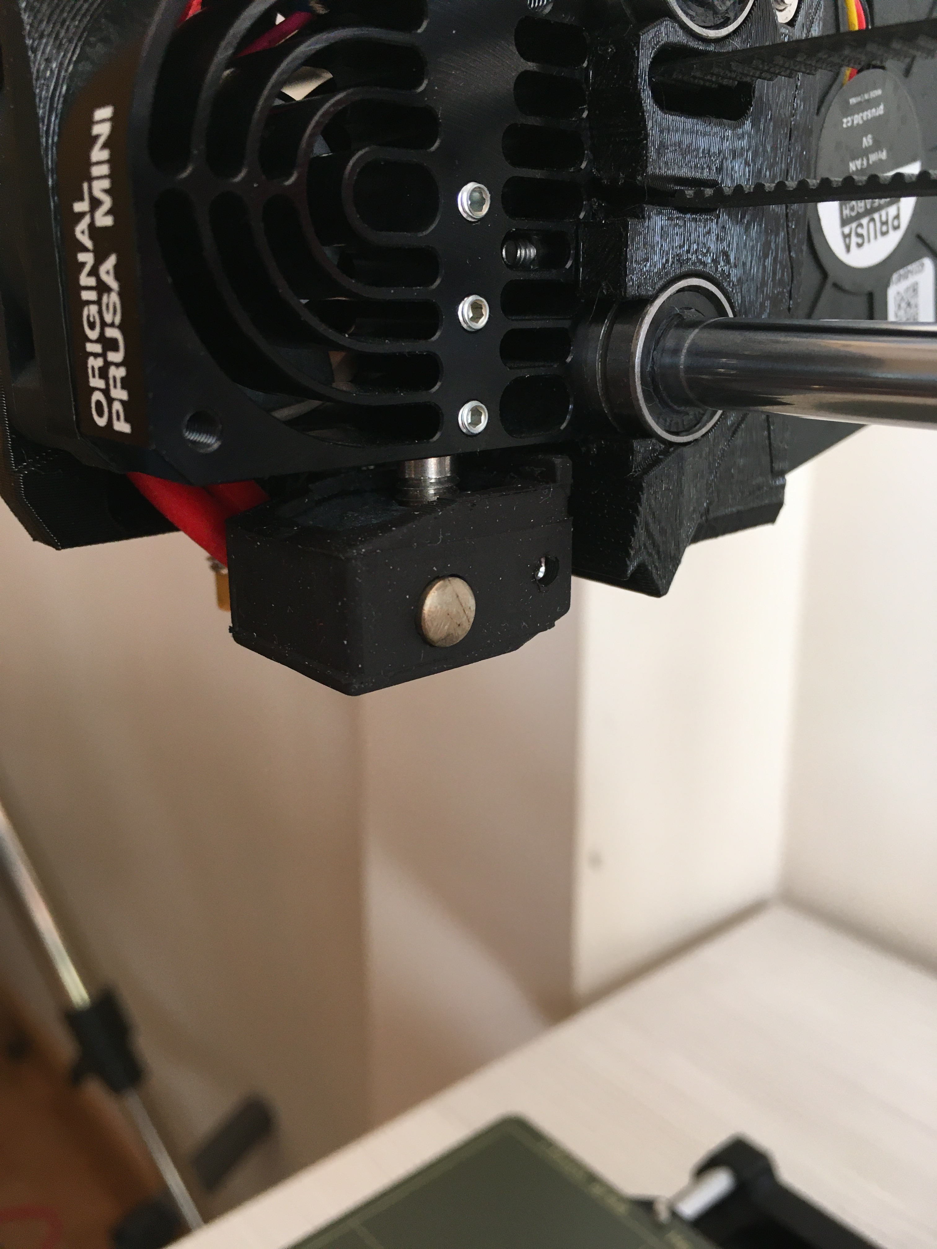 Remix molde hotend Prusa mini para usar la silicona tipo K2