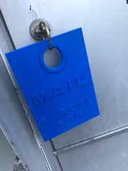 Mail Parcel Box Hangtag