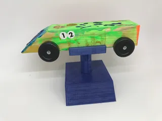 SharkCar and BryceMobile Pinewood Derby Cars by Eclsnowman, Download free  STL model