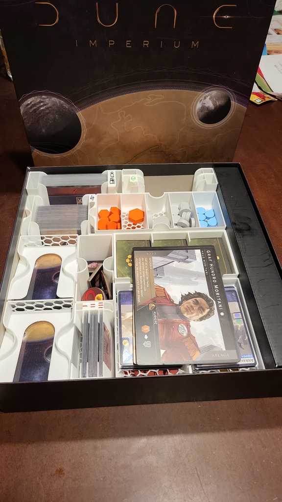 Dune Imperium Insert/Organizer (fits 1.&2. expansion)