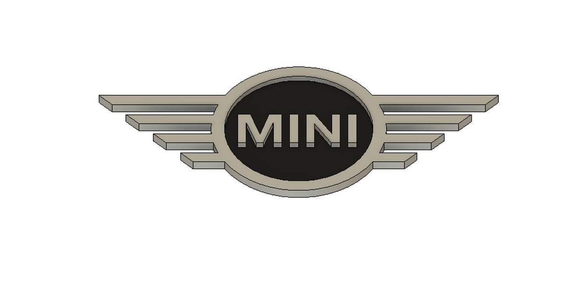 Mini Cooper Emblem Round Aluminum Sign – Legend Lines