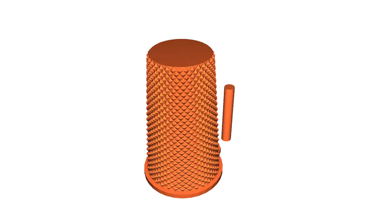 STL file Coffee Tumbler Straw Cap/Topper ☕・3D printer design to