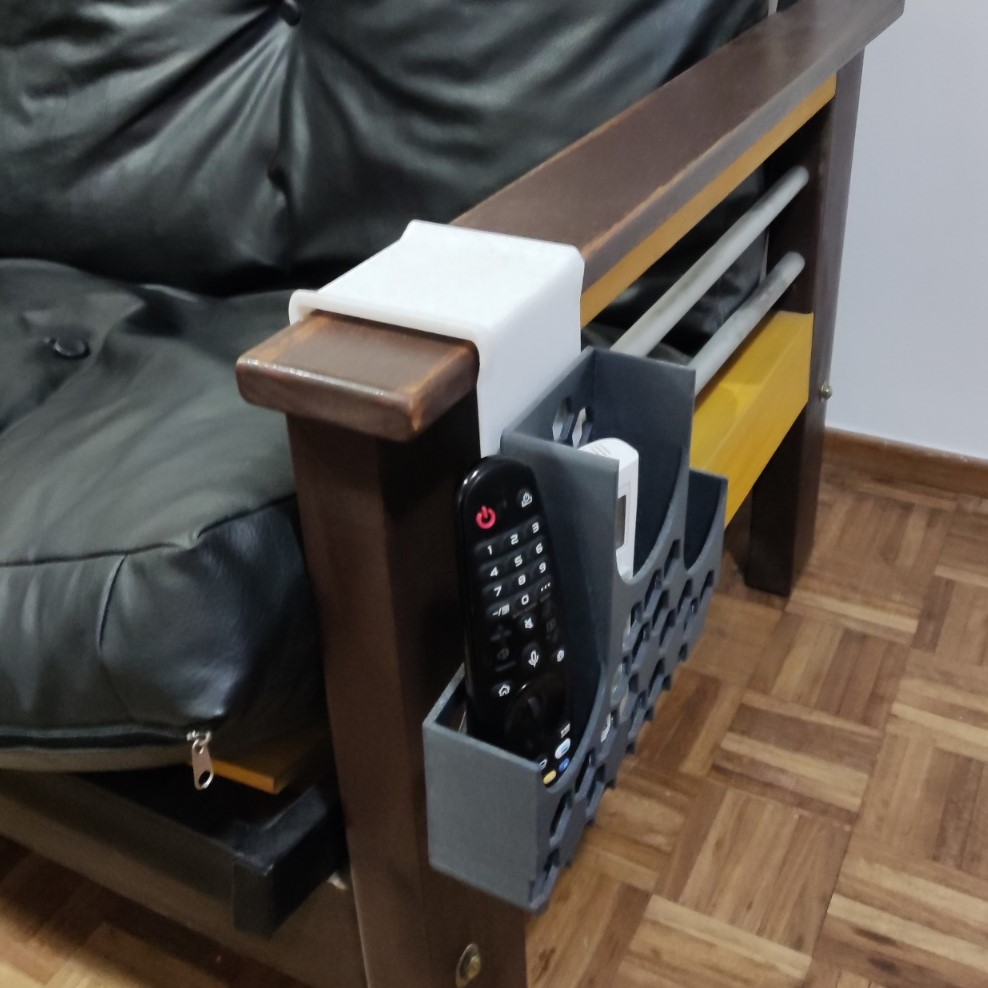 Remote control organizer for couch's by MBove77 Download free STL