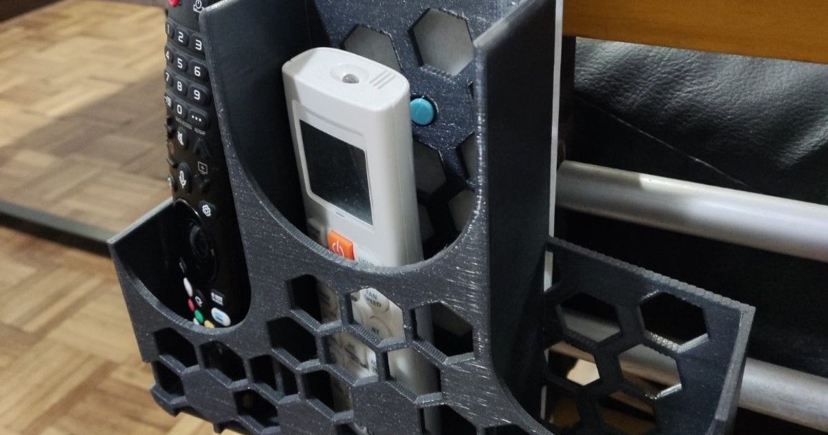 Remote control organizer for couch's by MBove77 Download free STL