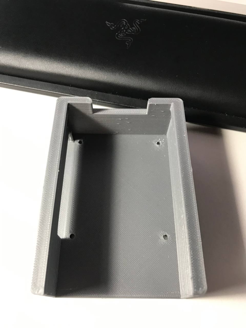 Miniatura 5 do modelo 3D Raspberry pi 3 slide case