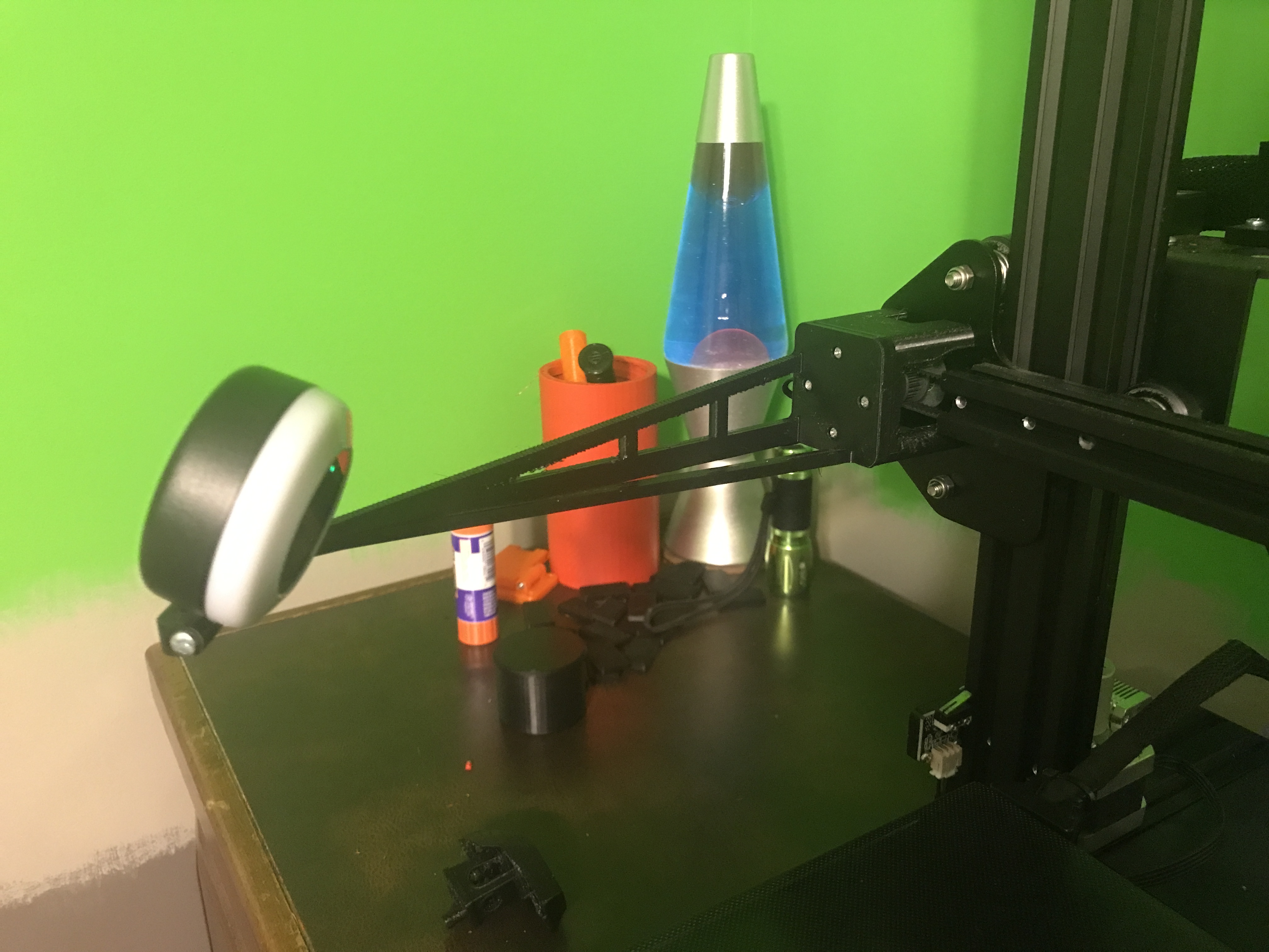 Ender 3/V2 webcam mount by ClaytonM223 Download free STL model