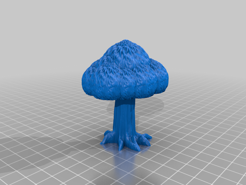 Miniatura 3 do modelo 3D Tree with or Without Base