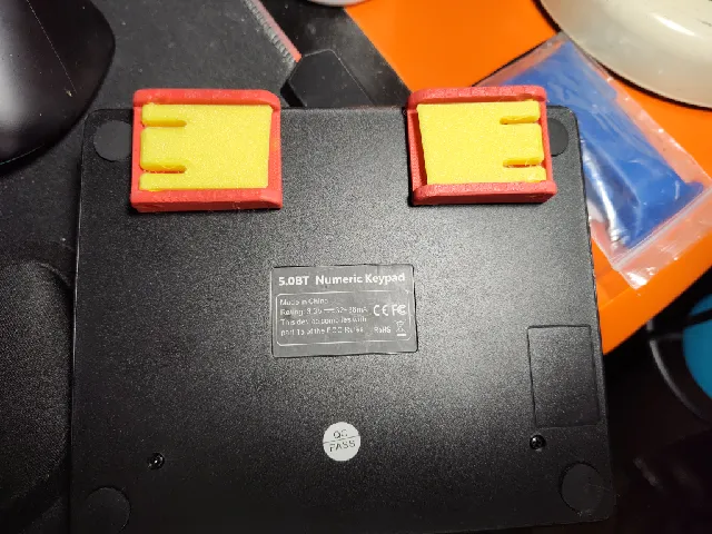 Folding Logitech Keyboard legs