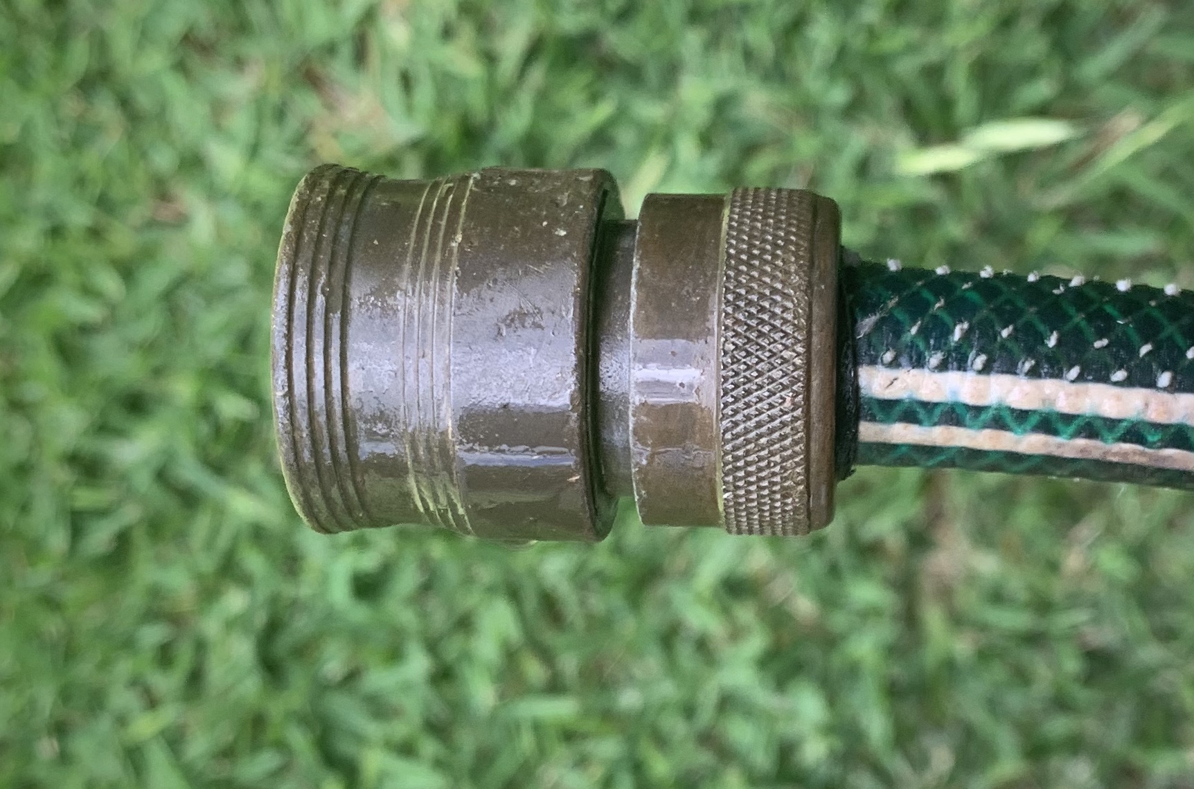 Compression ring for garden hose fitting. — thumbnail 2
