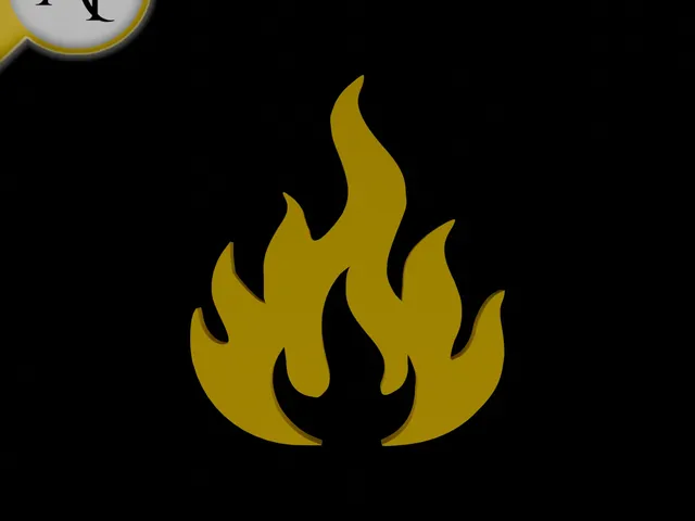Simple Flame Symbol - 2D Art