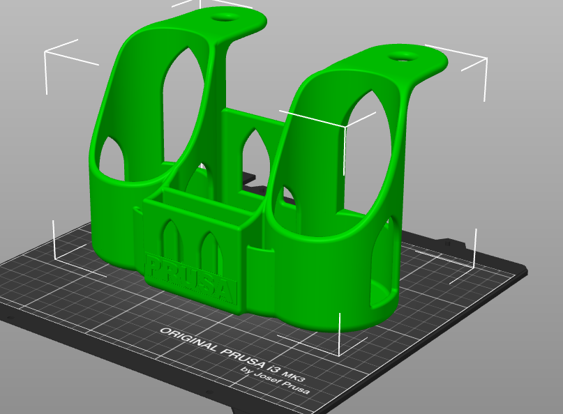 Prusa Double Remote Holder