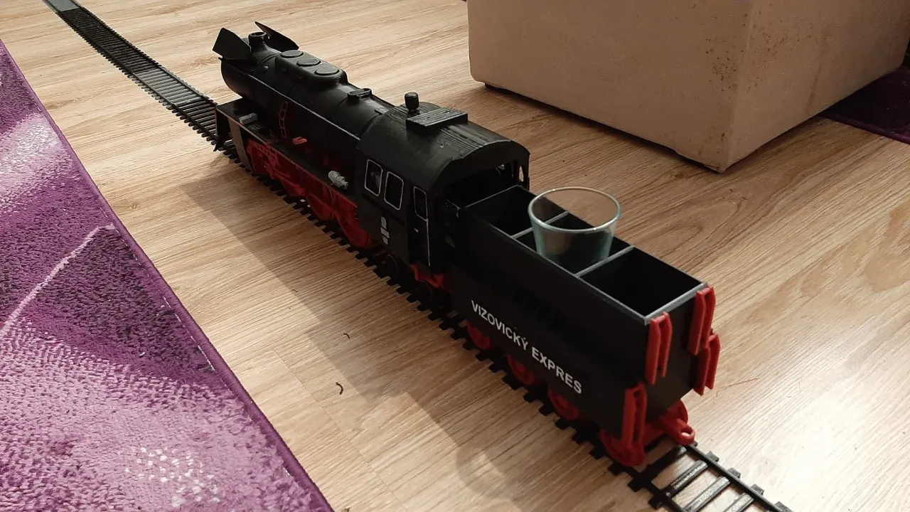 Steam Locomotive by Martin, Download free STL model