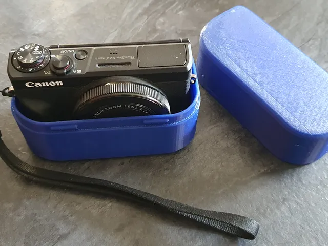 Schutzgehäuse für die Canon G7X MkIII | protective case for the Canon G7X MkIII | Fusion360 files