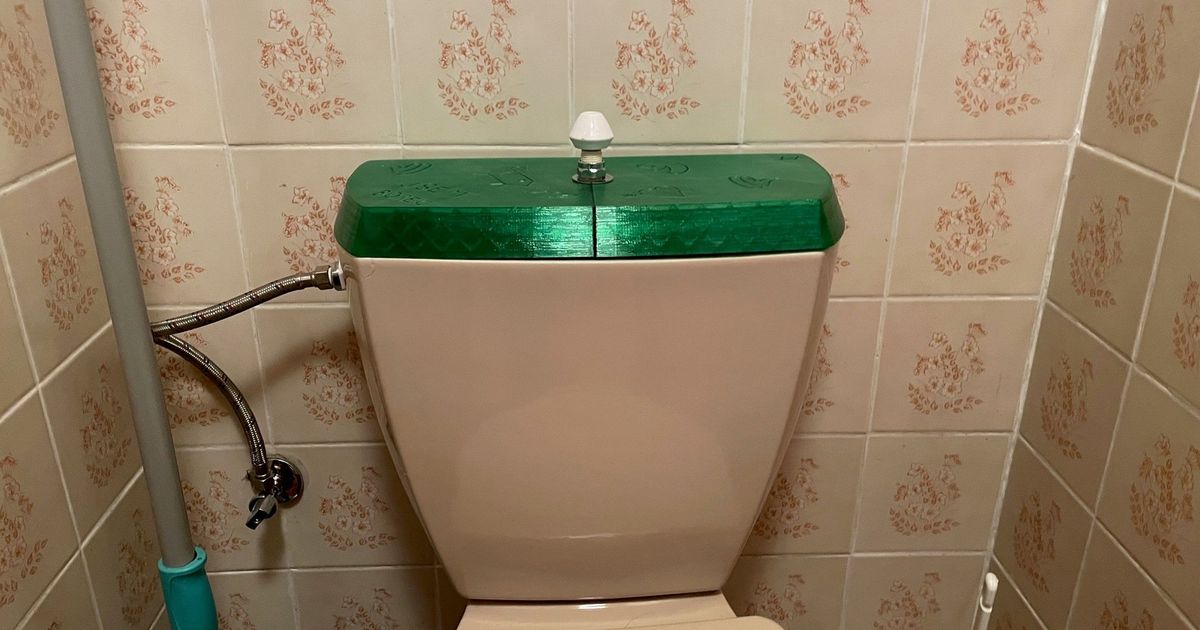 toilet tank lid / víko WC porcelánové nádržky by Pavel Download free