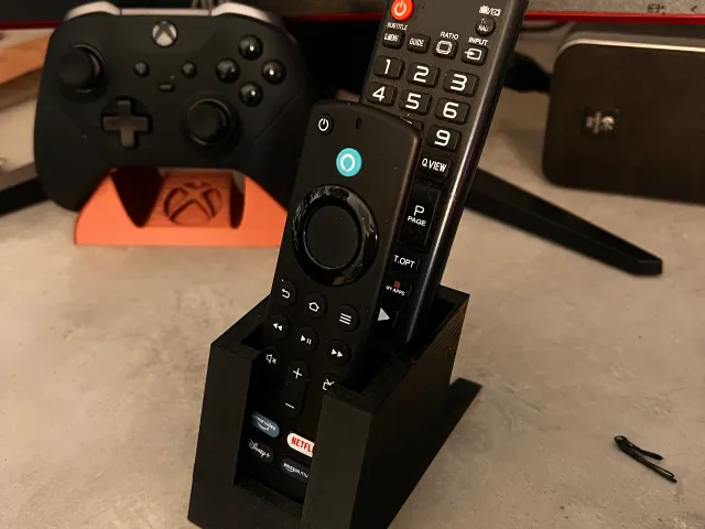FireTV Remote Table Stand + LG Remote