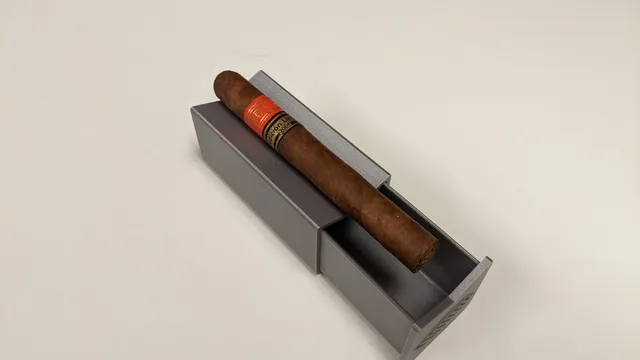 Sliding cigar ashtray / Zigarren Aschenbecher