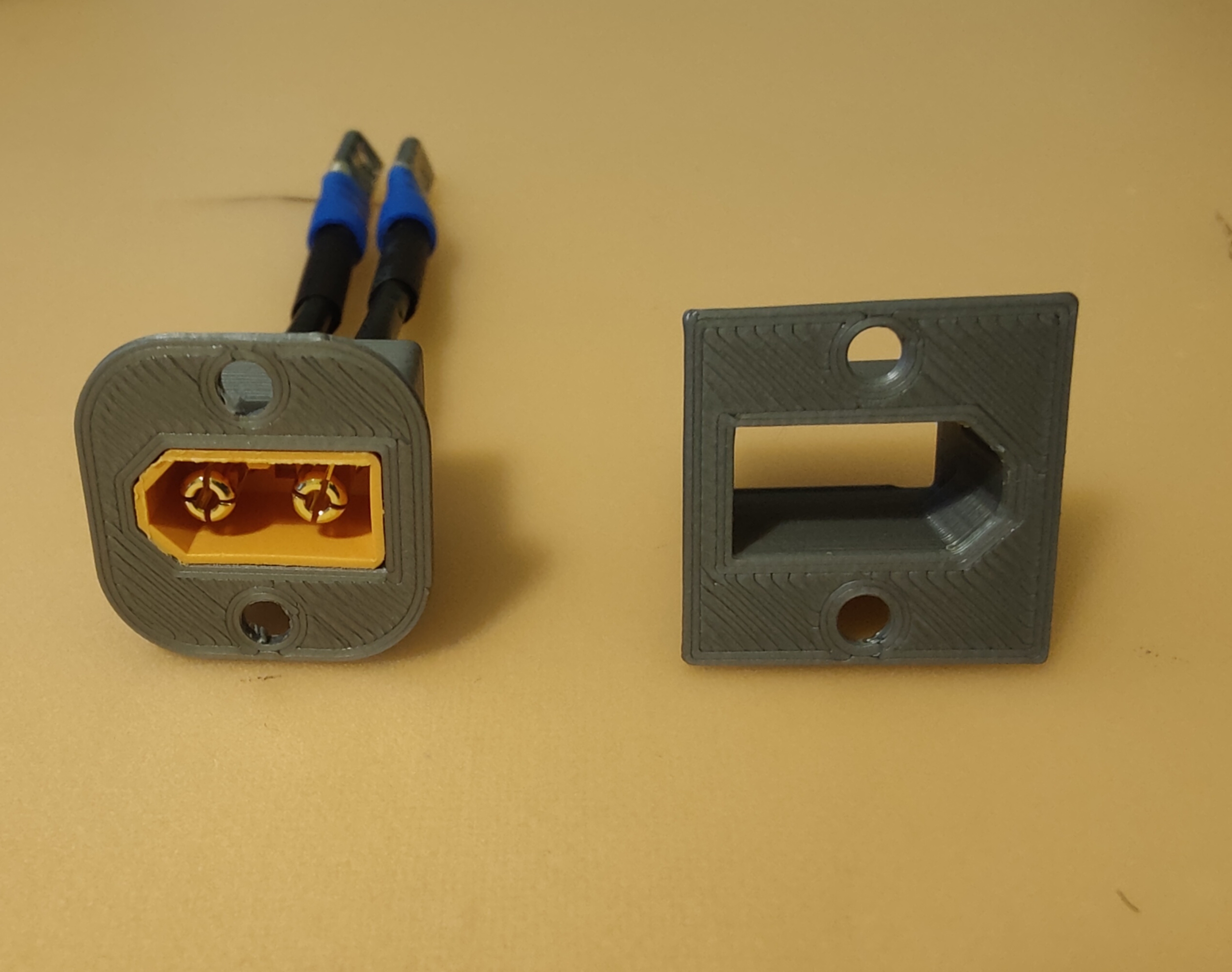 XT60 Holder female M3 socket