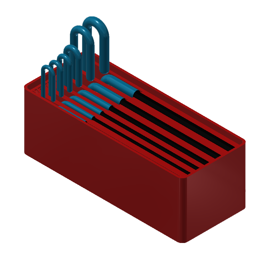 Eklind Allen Wrench Trays by AJ Quick Download free STL model