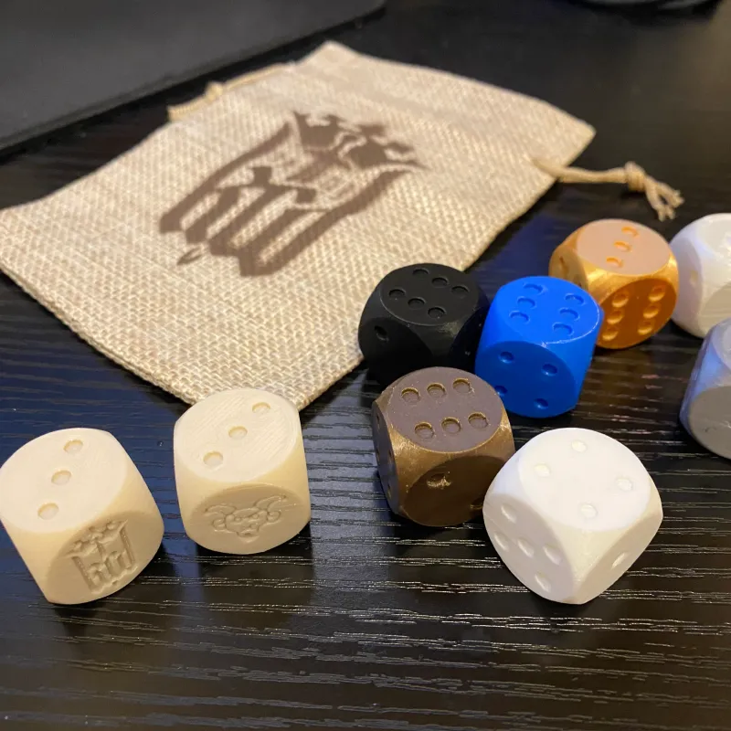 I really like playing dice in KCD so I bought a real dice set to play with  my friends. : r/kingdomcome