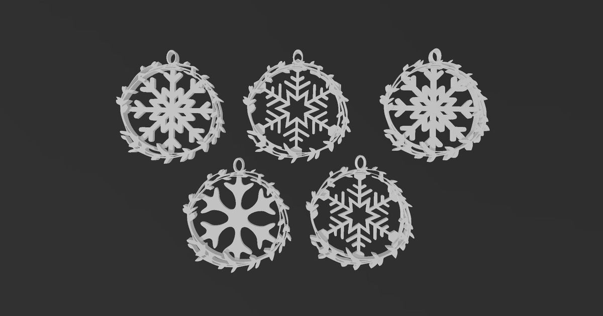 Christmas Snowflake Ornament Collection Chrismas Tree / Schneeflocken ...