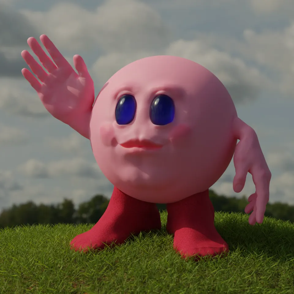 Realistic Kirby by Adritor_Dekay | Download free STL model 