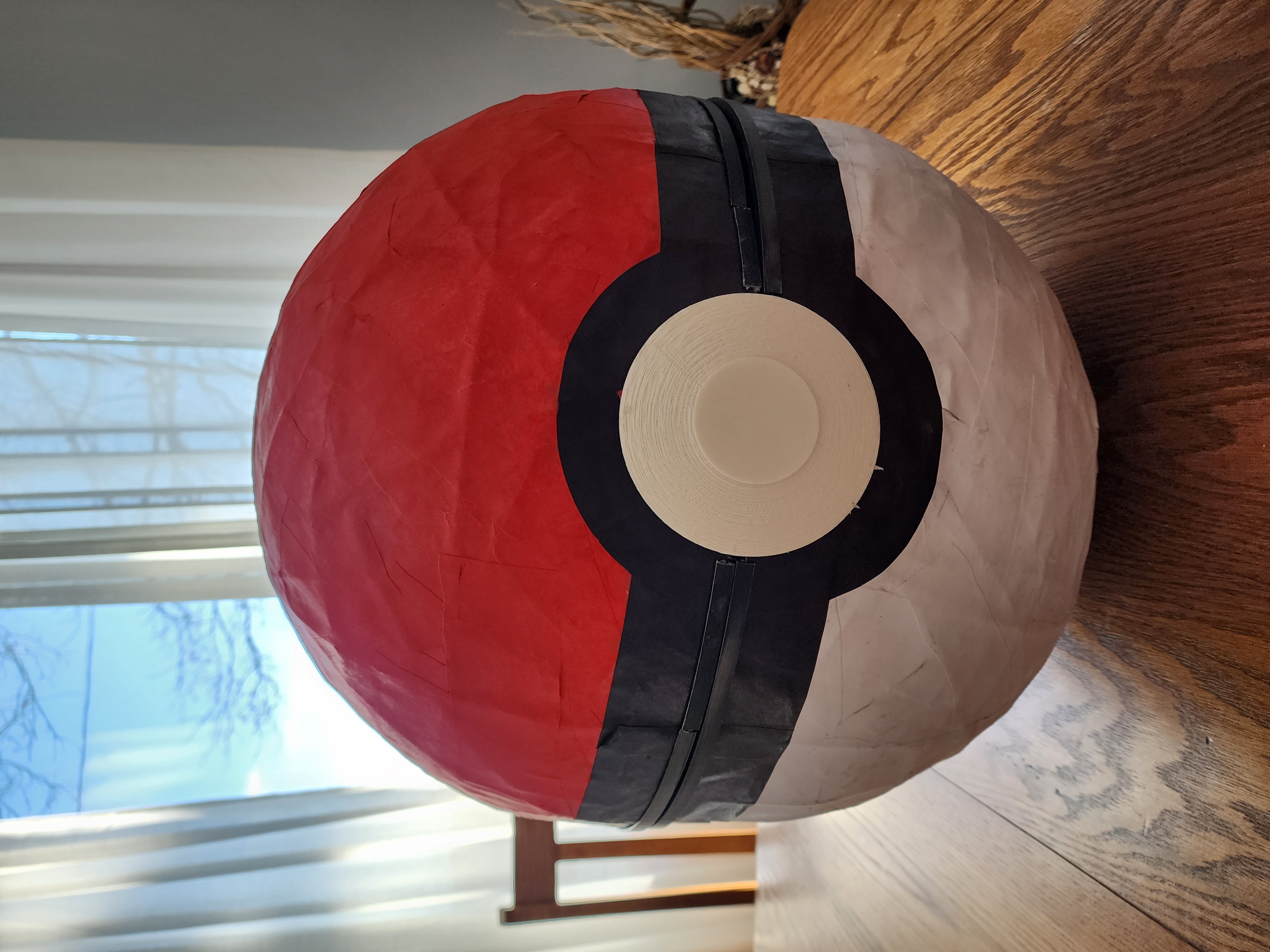 17" Paper mache PokeBall Accessories