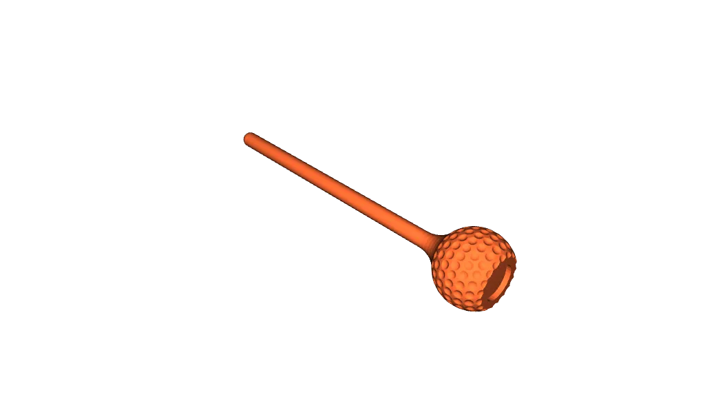 Magnetic Golf Club Alignment Rod by tuxarut | Download free STL model ...